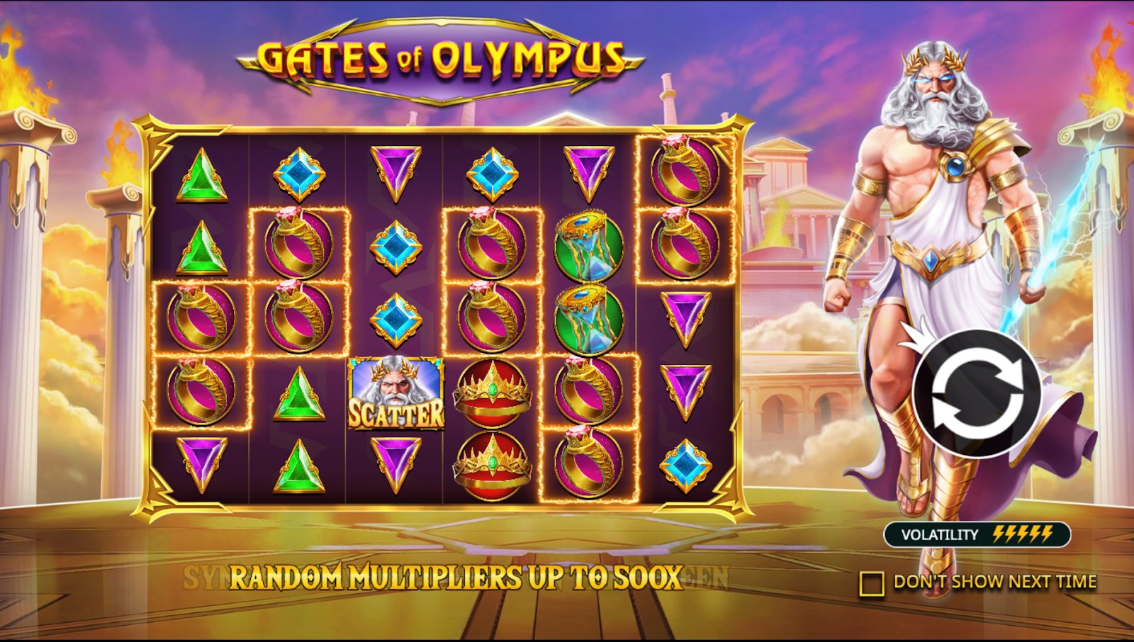 Gates of Olympus slot by Pragmatic Play