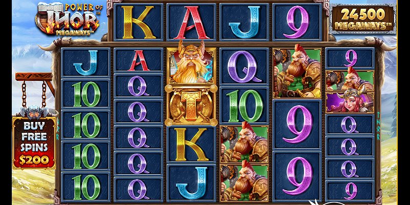 Power of Thor Megaways slot by Pragmatic Play