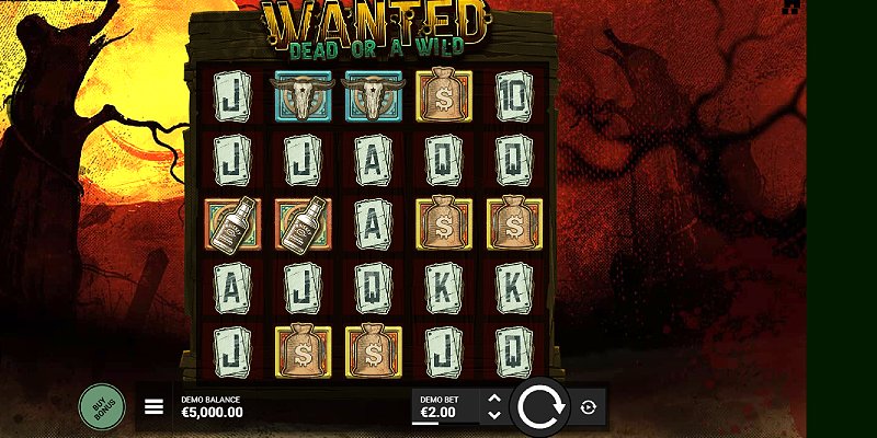 Wanted Dead or a Wild slot by Hacksaw Gaming