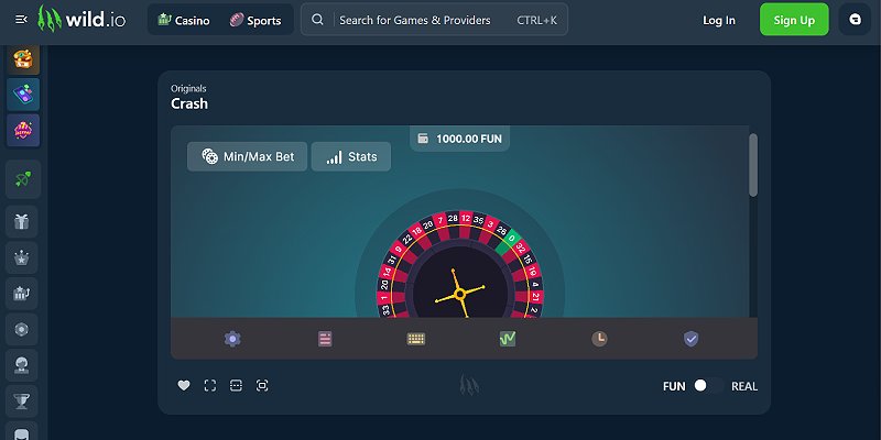 Wild.io Crash Gambling