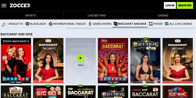 Zoccer Casino Australia