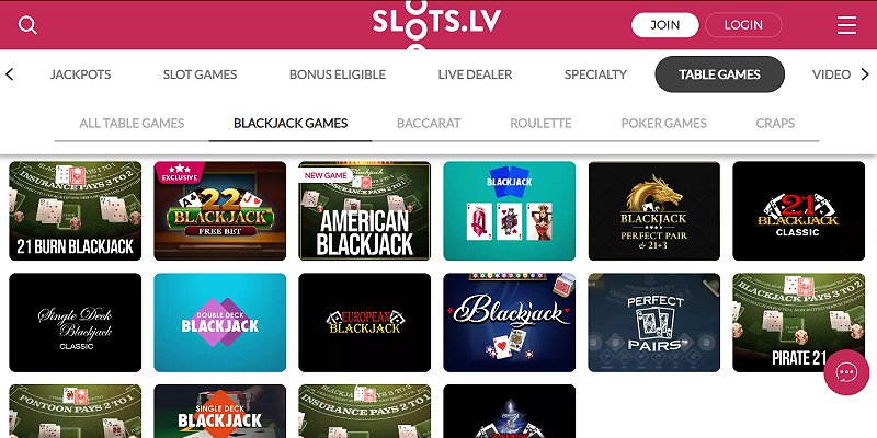 Slots.lv online casino