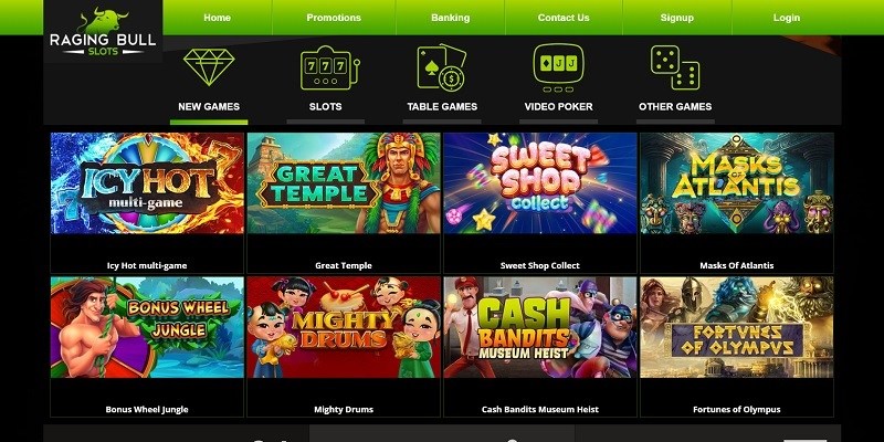 Raging Bull Slots online casino