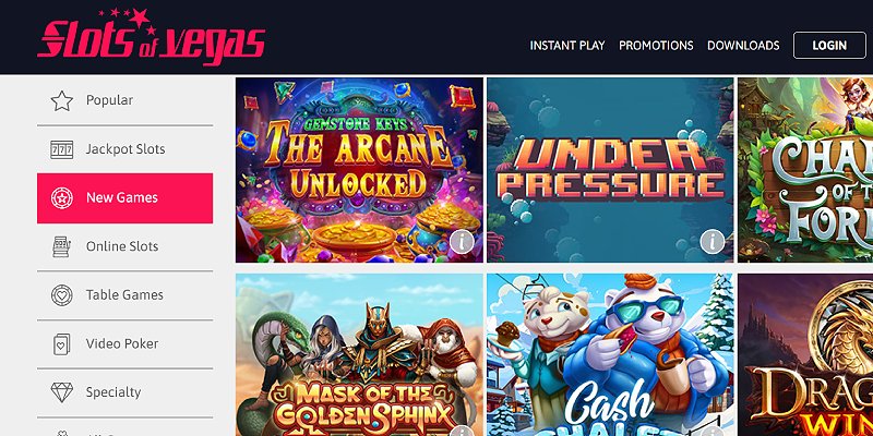 Slots of Vegas online casino