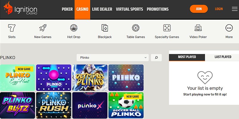 Ignition online casino