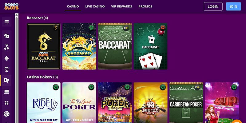 Super Slots online casino