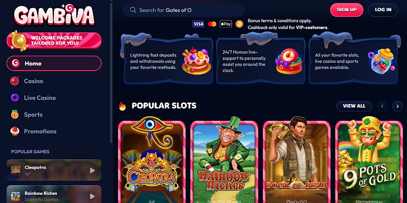 Gambiva Casino Australia