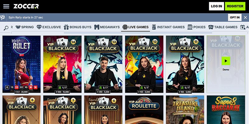 Zoccer Casino Australia