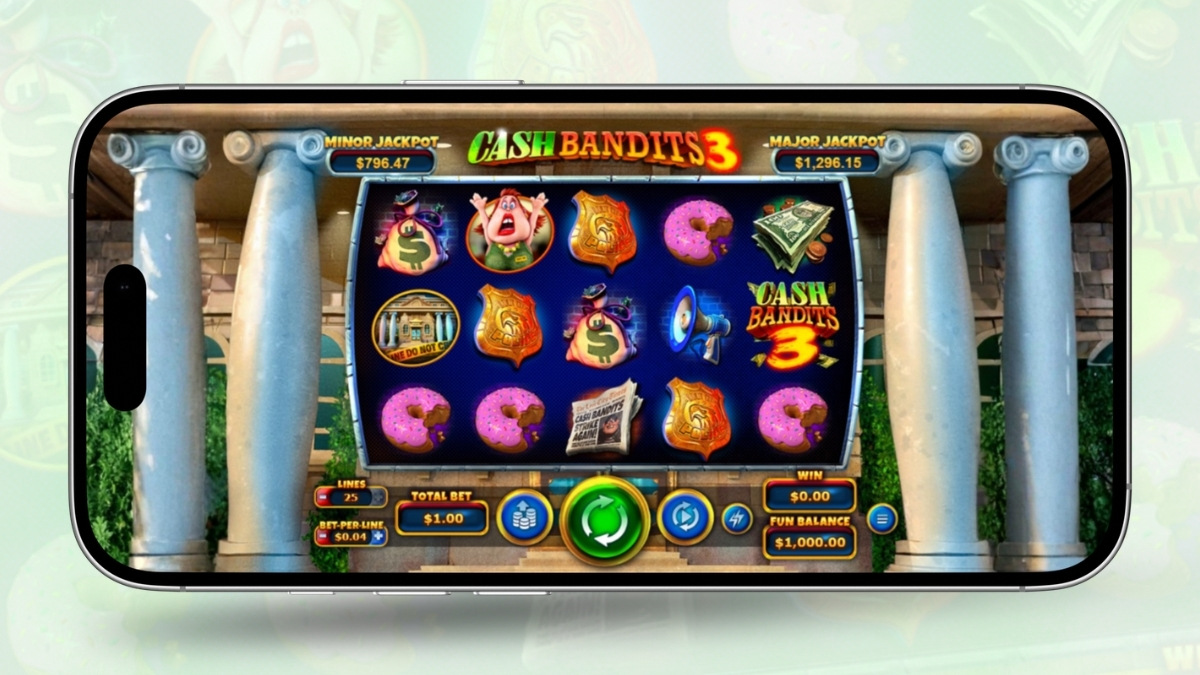Playing the Cash Bandits 3 Slots