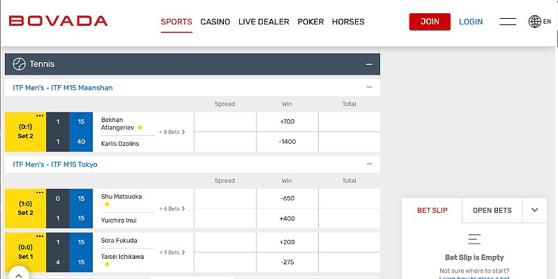 Bovada sports betting app